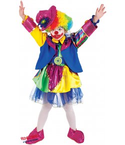 Costume di carnevale PAGLIACCETTA